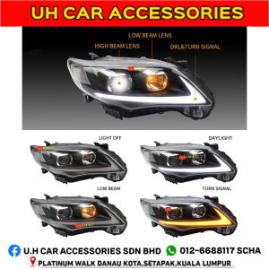 TOYOTA ALTIS 2011-2013 LED LIGHT BAR PROJECTOR HEADLAMP LIGHT HEAD LAMP