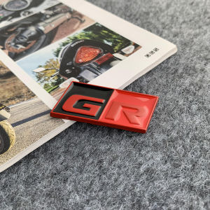 Zinc Alloy Labeling GR sport Car Interior Sticker For Toyota YARiS Hiace RAV4 RS prius avensis Corolla Camry GR MN Car accessories