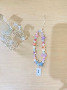 Korean Gantungan HP bracelet gelang Lanyard HP estetik Phone Strap Beads Tali HP HANDMADE HANDCRAFT