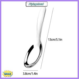 Follow Get New[FlyingC] Stainless Steel Round Spoon Net Red Golden Dinner Long Handle Stirring Dessert Spoons For Kitchen Accessories Gadgets