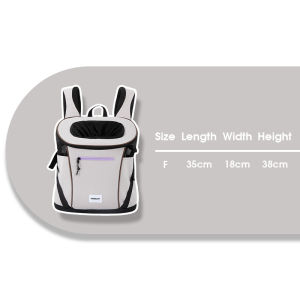 HamshMoc Front Pack Drawstring Top Ventilated Panel Comfort Straps Outdoor