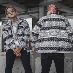 JAKET BOMBER VINTAGE PLAID PUTIH HIJAU INDIGO SUPLLY JAKET CASUAL BATIK PREMIUM