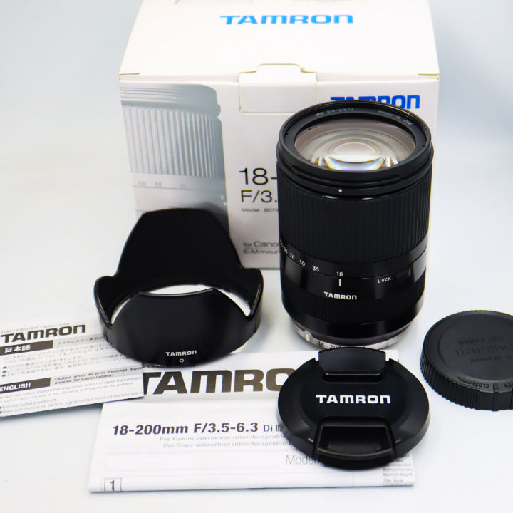 Tamron 18-200mm Di III VC For Canon EOS M EF-M เลนส์ซูมกำลังสูง