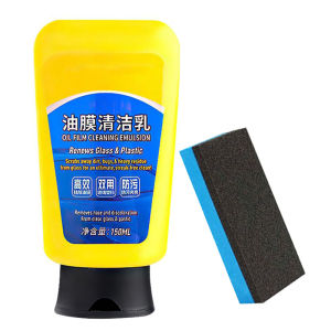 150ml Glass Polish Free Aplicator Pembersih Pengilap Kaca Glass Oil Film Remover Cleaner