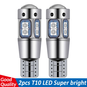 2x Super Bright T10 Led Park Light Tail Light 3030 10smd 12V for Car Led Auto Lamp CANBUS NO Error Car Marker Parking Bulb