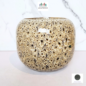 The Leaferie Brooke plant pots. Ceramic flowerpot . flowerpots . flower pot . planter . planters