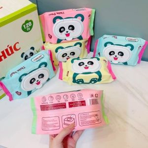 Gói 120 tờ khăn giấy ướt Thiên Phúc loại đẹp