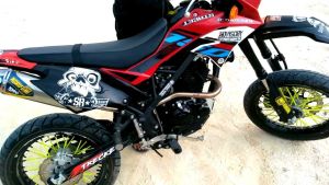 KNALPOT NORIFUMI TORC KLX 150 CRF 150 L D-TRACKER 150 SE EXTREME TIGER TRAIL FULLSET TINGGAL PASANG