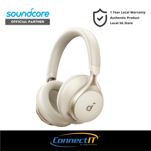 Soundcore Space One Noise Cancelling Wireless Headphone With 5 levels of adjustable transparency (1 Year Local Warranty)