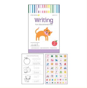 Little Genius Time Money & Fractions Fun Educational Activity Book For Kids With Stickers