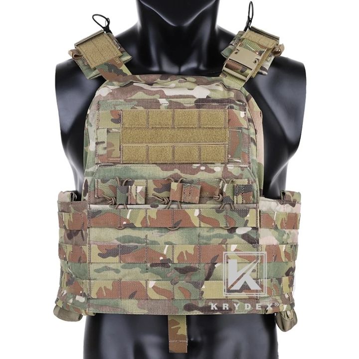 KRYDEX Tactical CPC Plate Carrier Heavy Duty Body Armor Airsoft Army ...