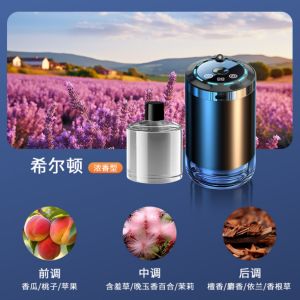 Smart Car Air FreshenersAroma Diffuser Essential Oils Starry Night LightsAdjustable ConcentrationBuilt-in Battery Pewangi Kereta汽車香水車載香薰空气净化器