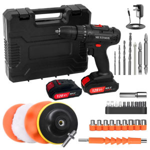Fast Delivery⚡Car polishing sponge kit with 1/4 inch handle back electric screwdriver replaceable polishing sponge soft interface wool cushion 38 piece set