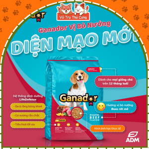 Thức ăn hạt cho Chó con Chó trưởng thành Ganador 400g