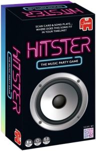 Customized -Jumbo Hitster -  Music Party Card Game  Fun Music Quiz Card Game 2-10  Famous Player  - 300  Multiple iconic music hits  -  Perfect for adults and kids game night ( American Version )
