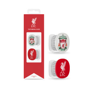 Flipper x LFC Toothbrush Holder Cover 2pcs Set | Official Liverpool FC Merchandise | Liverpool Supporter Items/Gift | Limited Edition