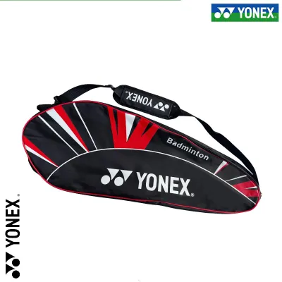 YONEX กระเป๋าแบดมินตันเทนนิสและกระเป๋าแบดมินตันกระเป๋าไนลอนกันน้ำสำหรับไม้3-6และสิ่งของทั้งหมดพร้อมช่องใส่รองเท้า