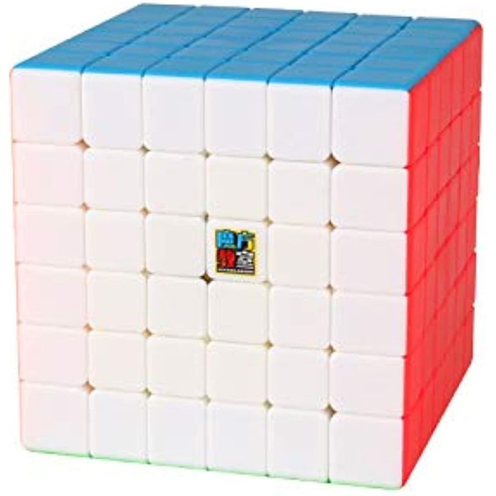 FunnyGoo MoYu Cubing Classroom Mofang Jiaoshi Meilong 7 7x7 Sieben Schichten magische Puzzlewürfel MFJS 7x7x7 Würfel mit Ständer (Mehrfarbig
