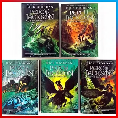 PERCY JACKSON and the OLYMPIANS the COMPLETE SERIES (5Books)