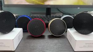 BS01 Wireless Bluetooth Speaker Outdoor PortableMetal Small Steel Subwoofer SmallPortable Bluetooth Speakers