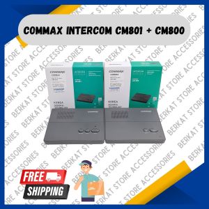 Intercom 2 Arah Commax CM801+CM800 interphone/intercom Kabel Commax