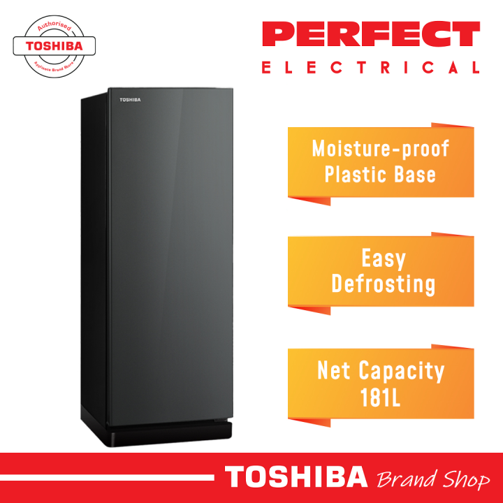 Toshiba 181L Single Door Refrigerator GRRD235CC 1 Door Fridge Lazada