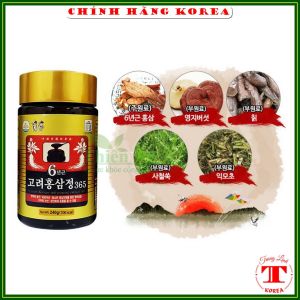 Cao hồng sâm 365 hàn quốc chính hãng 1 lọ x 240g - Cao sâm hàn quốc giúp tăng thể lực phòng ung thư - tranglinh