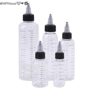 WP💓💛💖 30ml-250ml Plastic PET Liquid Capacity Dropper Bottles Pigment Ink Containers