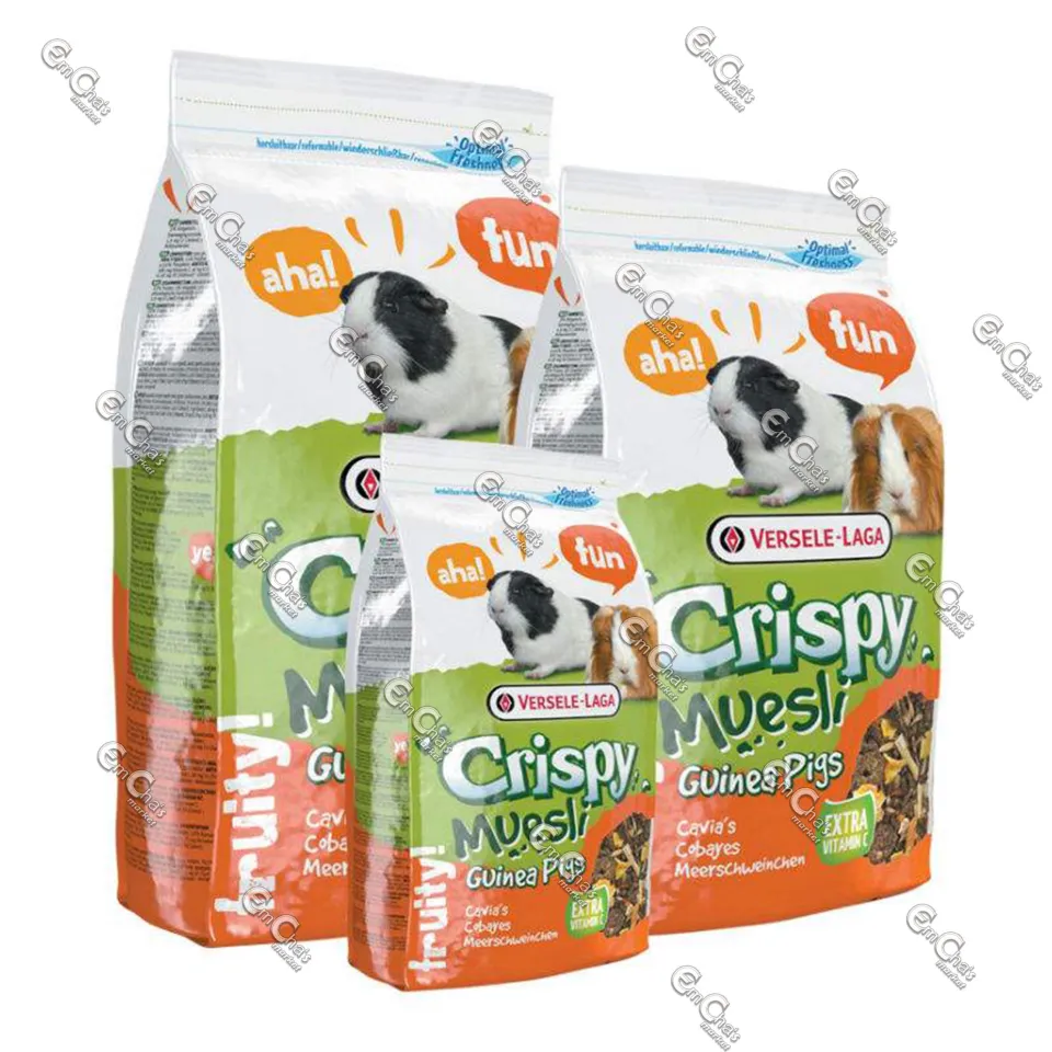Guinea Pig Food: 400g CRISPY Muesli by Versele-Laga Imported from