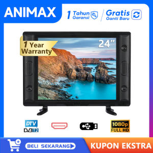 Animax TV LED Digital 24 inch Murah 20inch 22inch 24inch 25inch Digital TV Led HD Televisi Murah Promo