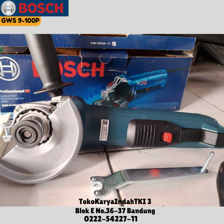 Mesin%20Gerinda%20Tangan%20Bosch%20GWS%209-100P%20Grinder%20Angel%204%20Inch%20900WATT%20-%20Image%202