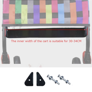 Baby Stroller Non-slip Footpad Pedal Stroller Accessories Anti-skid Footrest Pushchair Compact Lightweight Black Baby