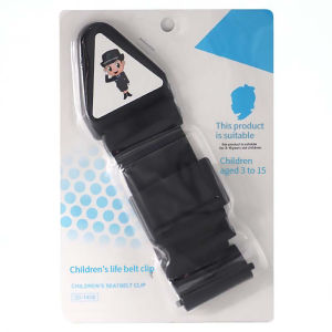Hamshmoc Safety Children Car Belt Adjuster Universal Adjustable Kids Car Seat Belt Retainer Triangle Sturdy Shoulder Neck Protection for Baby Safety Travel