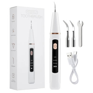Ultrasonic Dental Scaler Scaler Tooth Cleaner Dental Stone Removal Electric Sonic Plaque Remover for Teeth Stain Tartar