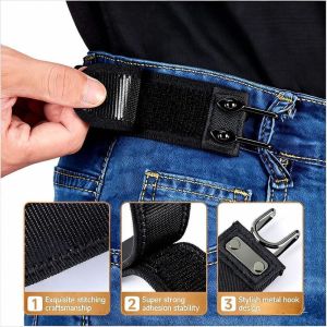 Rosy Recess Adjustable Magic Belt with Strong Hook Design for Comfortable and Stylish Waist Support