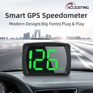 Y03 GPS Consumer Electronics HUD Gauges Speed Digital Speedometer Alarm Smart Systems of all Cars KMH