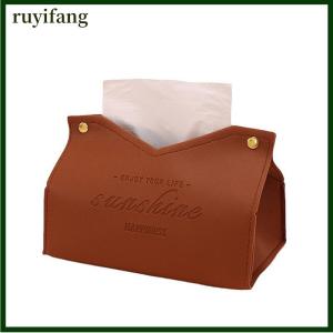ruyifang กล่องกระดาษทิชชู่สุดสร้างสรรค์อินเทอร์เน็ตของคนดังห้องนั่งเล่นกล่องใส่ผ้าเช็ดปากระดับไฮเอนด์หรูหราน้ำหนักเบาห้องนั่งเล่นโรงแรมห้องนอน
