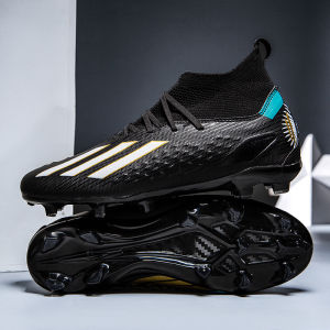High-top Soccer Shoes for Men and Women AG Long Spike Soccer Shoes Turf Children Training Shoes Wholesale [ Free Shipping ]