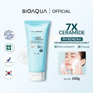 BIOAQUA 7X Ceramide Skin Barrier Repair Moisturize - Toner Serum Cream Dan Cleanser