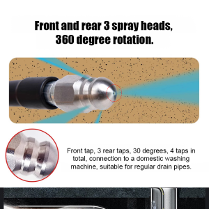 High Pressure Cleaning Kit High Efficiency Pressure-resistant and Explosion-proof Wide Range of Applications