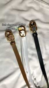 Ikat Pinggang Wanita Kulit Sintetis CG Premium Murah / Ikat Pinggang CG Coklat / Ikat Pinggang CG Hitam /Ikat Pinggang CG Putih /Ikat Pinggang Terlaris /Ikat Pinggang Murah / Gesper Wanita Murah /Sabuk Wanita Terlaris /Ikat Pinggang