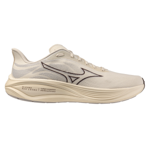 Mizuno Giày Chạy Bộ NEO Cosmo J1GC251333 - Trắng Nâu Kem Công Nghệ SSA Đế Mềm Mại & Đàn Hồi Hơn Upper Thoải Mái & Ôm Vừa
