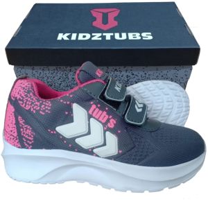 Sepatu Sekolah Anak Laki Laki Perempuan GRATIS KAOS KAKI Warna Hitam Tali Perekat Usia PAUD TK SD SMP SMA Kelas 1 2 3 4 5 6 7 8 9 0 Tahun-KIDZTUBS1013211709