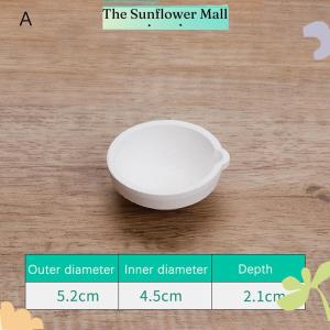 Sunflower ชามใส่จานทำจากเบ้าหลอมทำจากโลหะสีเงินทองสำหรับทำจากซิลิก้าอุณหภูมิสูงภาชนะหล่อเครื่องประดับ