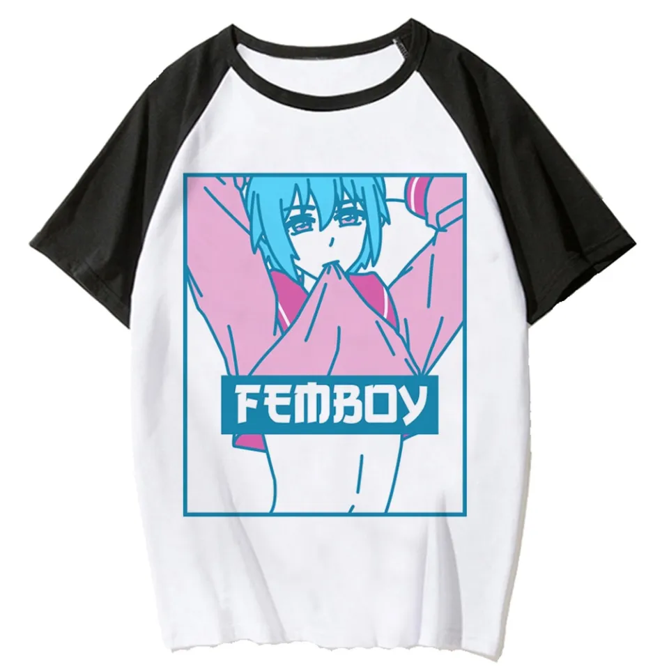 Femboys tshirt women summer anime manga top female graphic anime clothes |  Lazada PH