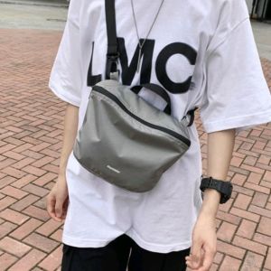 HORAC Shoulder Bag Solid Nylon Bag Korean Style Crossbody Bag Turtle Bag Simple Solid Color Simple Shell Bag Sport