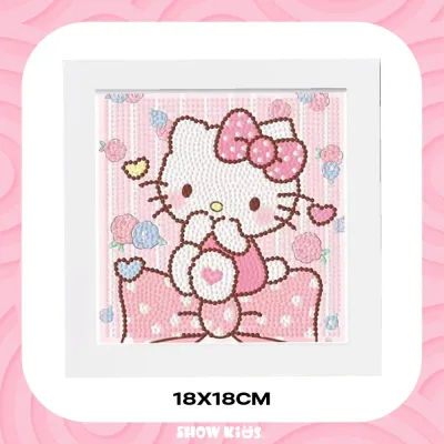 คริสตัล diy ครอสติสคริสตัล คริสตัลครอสติช พร้อมกรอบ Diamond Painting ปักครอสติสคริสตัล