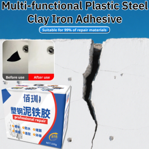 Multi-Functional Plastic Steel Clay Iron Repair Adhesive Leak Crack Plugging Repair Glue Waterproof Crack Repair Paste