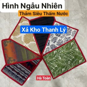Thảm Len Mịn Bàn Chân Cao Cấp  Lau Chùi Chân Siêu Mềm Mại Giá Sỉ