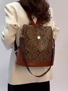 Backpack backpack 2025 new fashionable leisure travel bag large capacity anti-theft backpack B0351